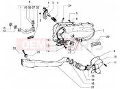 Kickstarter - Crankcase cooling - Piaggio Liberty 125