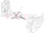 Crankshaft - Piaggio Liberty 125 4T 2V 2012