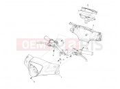 Handlebars coverages - Piaggio Liberty 125 4T 2V 2012