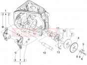 Rocking levers support unit - Piaggio Liberty 125 4T 2V 2012