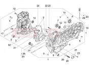 Crankcase - Piaggio Liberty 150 2008