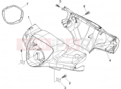 Handlebars coverages - Piaggio Liberty 150 2008