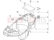 Helmet huosing - Undersaddle - Piaggio Liberty 150 2008
