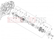 Driven pulley - Piaggio Liberty 200 2007