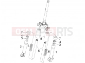 Fork's components (Escorts) - Piaggio Liberty 200 2007