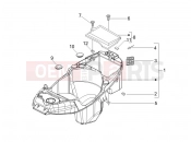 Helmet huosing - Undersaddle - Piaggio Liberty 200 2007
