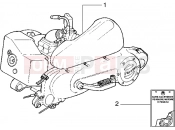 Engine - Piaggio Liberty 50 2T