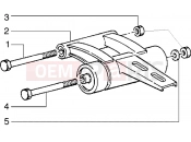 Swinging arm - Piaggio Liberty 50 2T