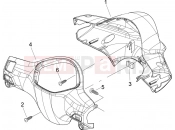 Handlebars coverages - Piaggio Liberty 50 2T 2007