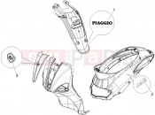 Plates - Emblems - Piaggio Liberty 50 2T 2007