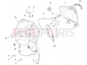 Front glove-box - Knee-guard panel - Piaggio Liberty elettrico PPT (E) 2016