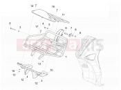 Front luggage rack - Piaggio Liberty elettrico PPT (E) 2016