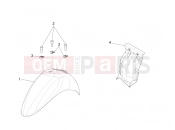 Wheel huosing - Mudguard - Piaggio Liberty elettrico PPT (E) 2016