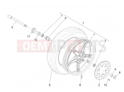 PIAGGIO Liberty elettrico PPT (E) Front wheel