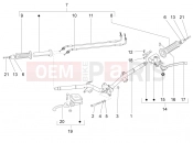 PIAGGIO Liberty elettrico PPT (E) Handlebars - Master cil.