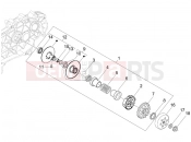 PIAGGIO MP3 125 ie Touring Driven pulley
