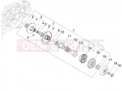 PIAGGIO MP3 250 ie LT Driven pulley