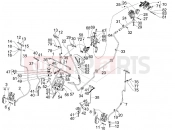 PIAGGIO MP3 300 4T 4V ie ERL Hibrid Brakes pipes - Calipers