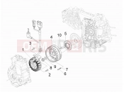 PIAGGIO MP3 300 4T 4V ie ERL Hibrid Flywheel magneto