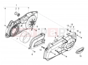 PIAGGIO MP3 300 ie LT Touring Crankcase cover - Crankcase cooling