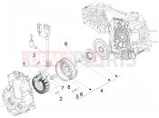 Flywheel magneto - Piaggio MP3 300 YOUrban LT ERL 2011