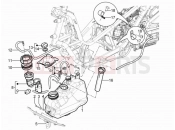 Fuel tank - Piaggio MP3 300 YOUrban LT ERL 2011