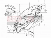 Helmet huosing - Undersaddle - Piaggio MP3 300 YOUrban LT ERL 2011