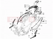 Side cover - Spoiler - Piaggio MP3 300 YOUrban LT ERL 2011