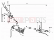 Handlebars - Master cil. - Piaggio MP3 300 YOUrban LT ERL 2012