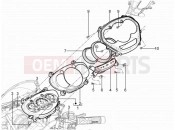 Meter combination - Cruscotto - Piaggio MP3 300 YOUrban LT ERL 2012