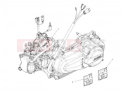 Engine, assembly - Piaggio MP3 300 YOUrban LT ERL 2014
