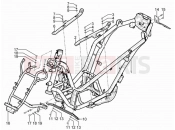 Frame/bodywork - Piaggio MP3 300 YOUrban LT ERL 2014