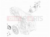 Stater - Electric starter - Piaggio MP3 300 YOUrban LT ERL 2014