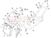 PIAGGIO MP3 400 ie LT Touring Cooling system