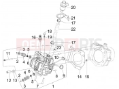 PIAGGIO MP3 400 ie LT Touring Head unit - Valve