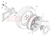 PIAGGIO MP3 400 ie LT Touring Rear wheel