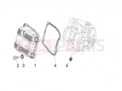 PIAGGIO MP3 400 ie Cylinder head cover