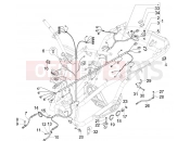 Main cable harness - Piaggio MP3 400 ie 2010