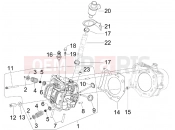 PIAGGIO MP3 400 RL Touring Head unit - Valve