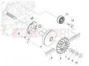 PIAGGIO MP3 500 (USA) Driving pulley