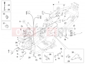 PIAGGIO MP3 500 LT Business kábelezés
