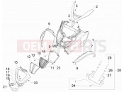 PIAGGIO MP3 500 LT Sport - Business első idom