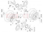 PIAGGIO MP3 500 Sport Business ABS (USA) Front wheel