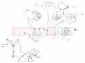 PIAGGIO MP3 500 Sport Business ABS (USA) Handlebars coverages