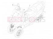 PIAGGIO MP3 500 Sport Business ABS (USA) Driving mirror/s