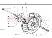 első kerék - Piaggio NRG