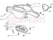 PIAGGIO NRG MC3 DD Speedometers kms.-handlebar covers