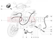 Cable harnes - regulator - H.T. coil - Piaggio NRG Power DD