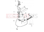 Fuel tank - Piaggio NRG Power DD