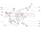Rear caliper - Piaggio NRG Power DD